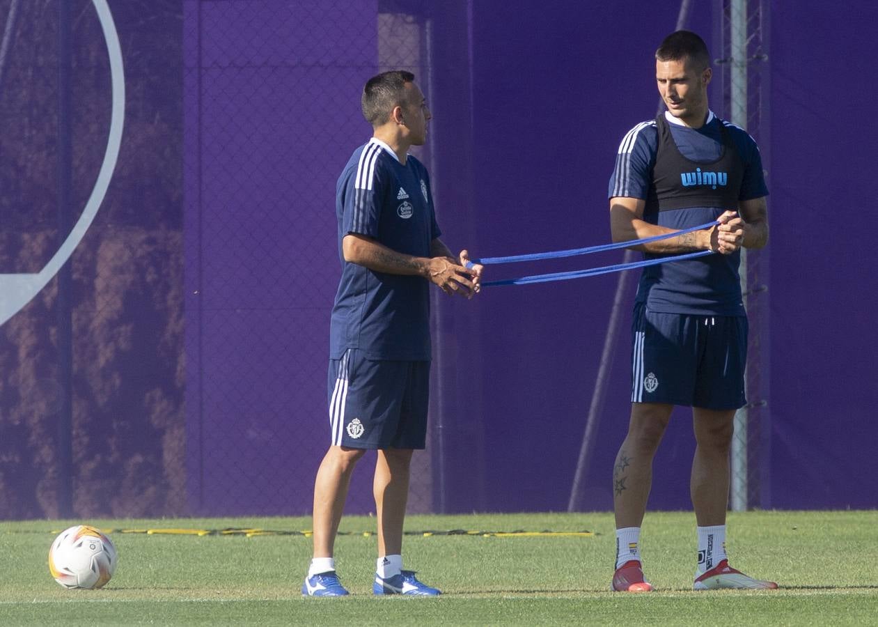 Fotos: Entrenamiento del Real Valladolid en el estadio José Zorrilla