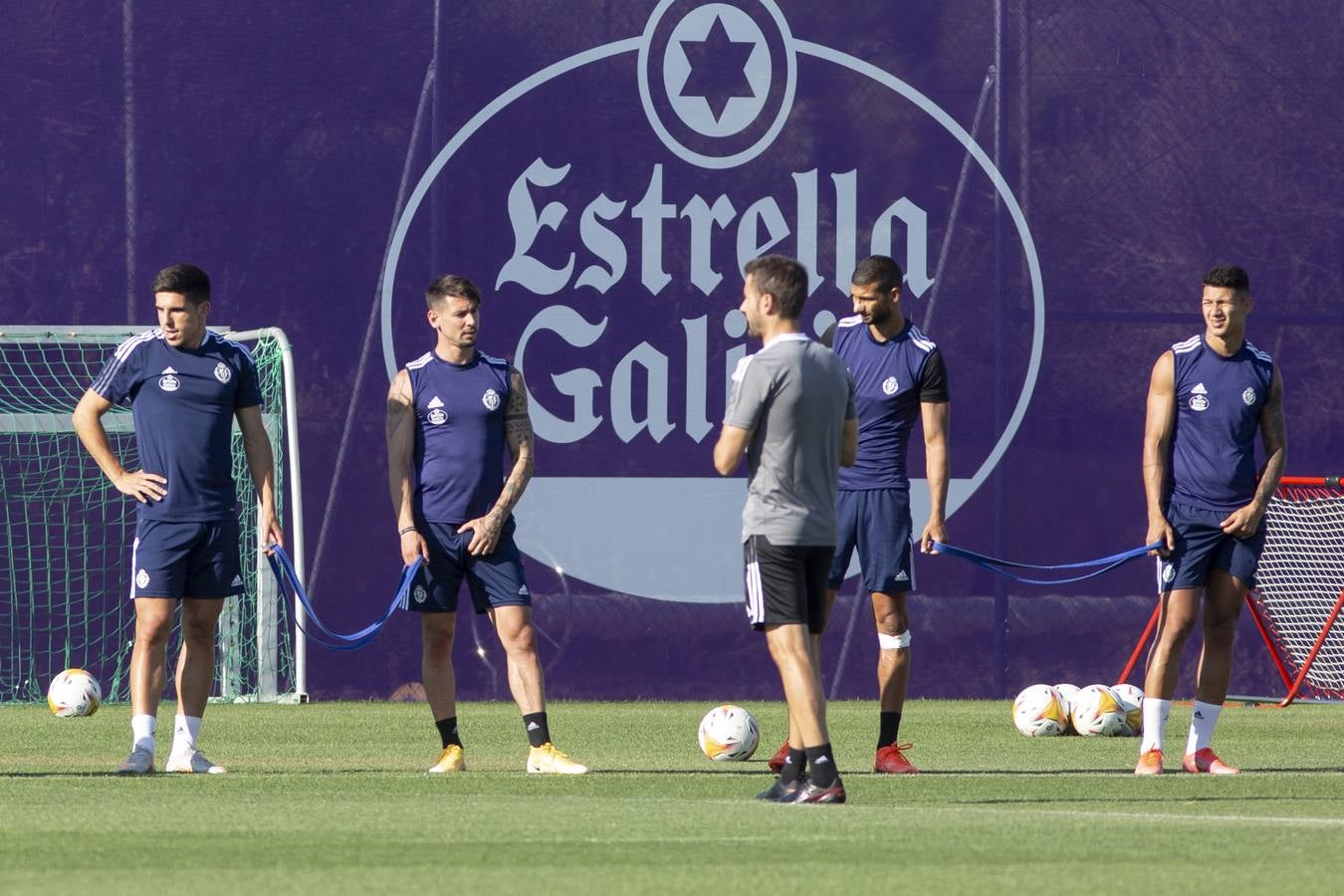 Fotos: Entrenamiento del Real Valladolid en el estadio José Zorrilla