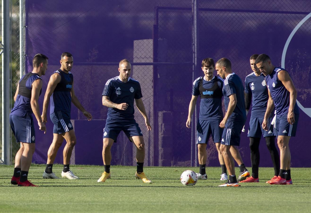 Fotos: Entrenamiento del Real Valladolid en el estadio José Zorrilla