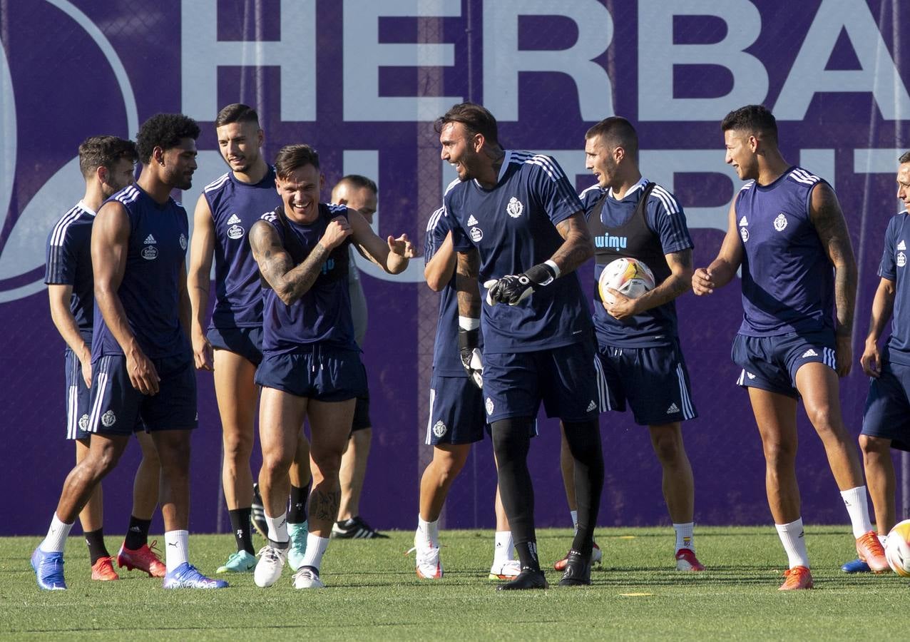 Fotos: Entrenamiento del Real Valladolid en el estadio José Zorrilla