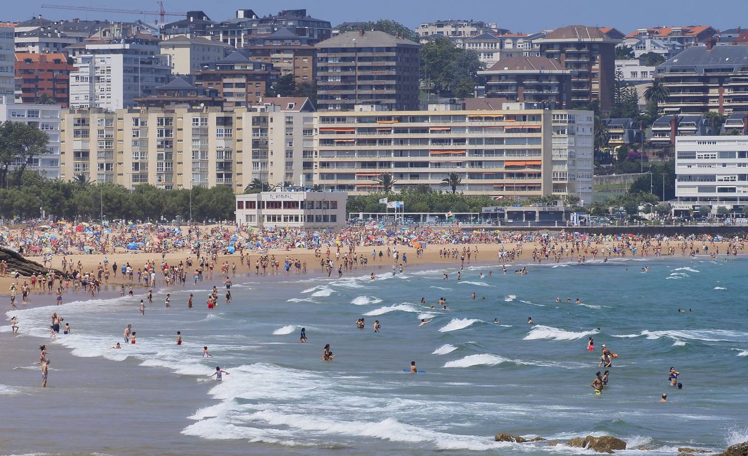 Playa del Sardinero. Santander