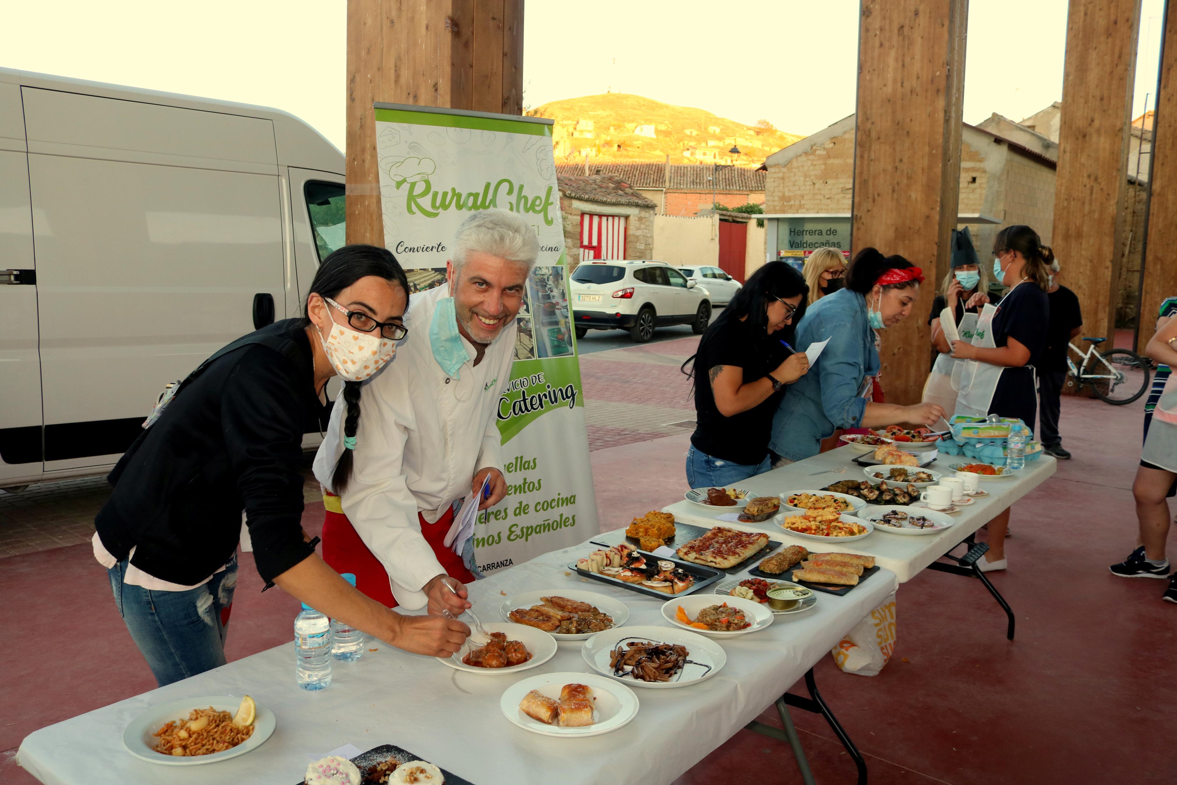 La localidad cerrateña disfrutó del cocinado de más de veinte platos