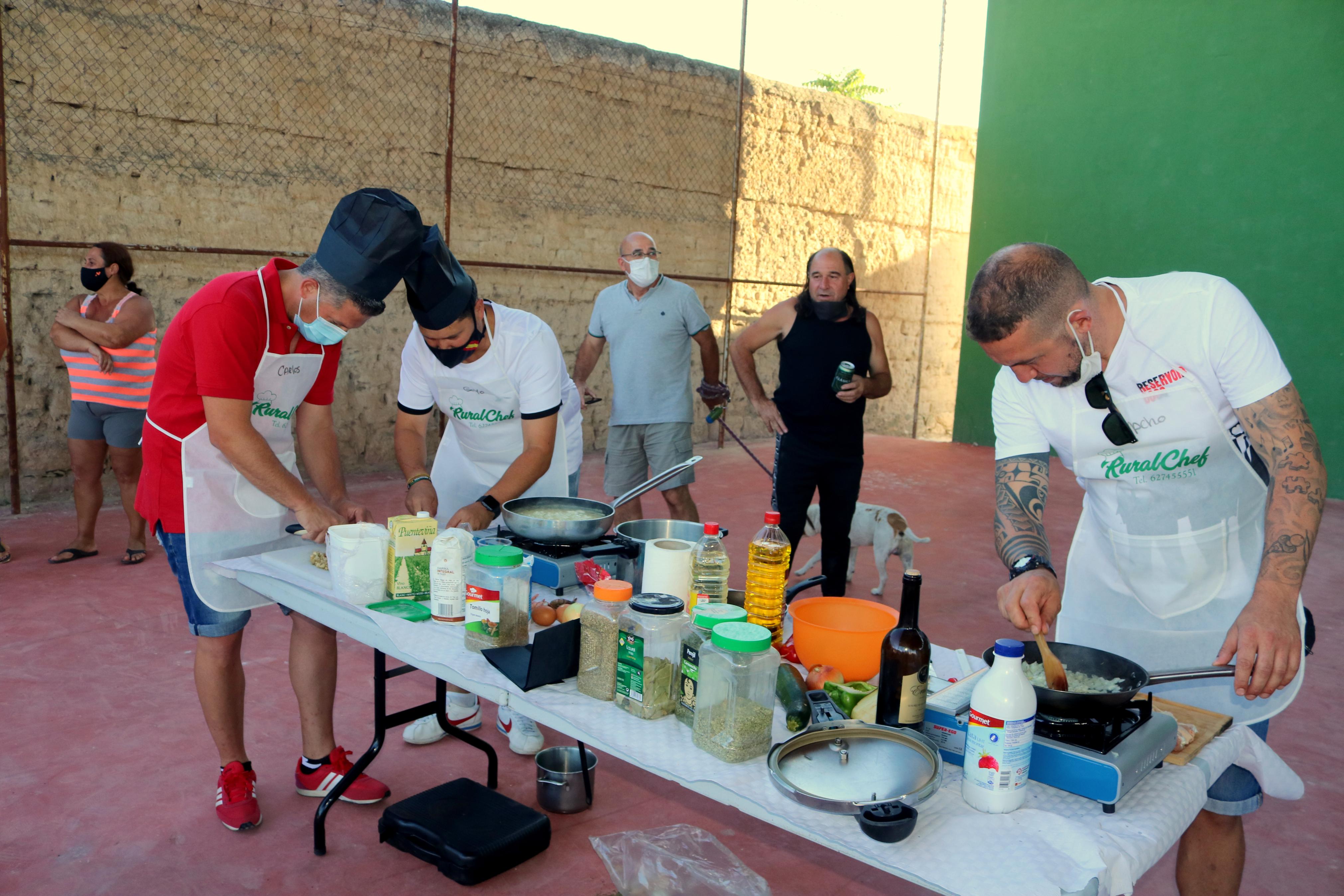 La localidad cerrateña disfrutó del cocinado de más de veinte platos