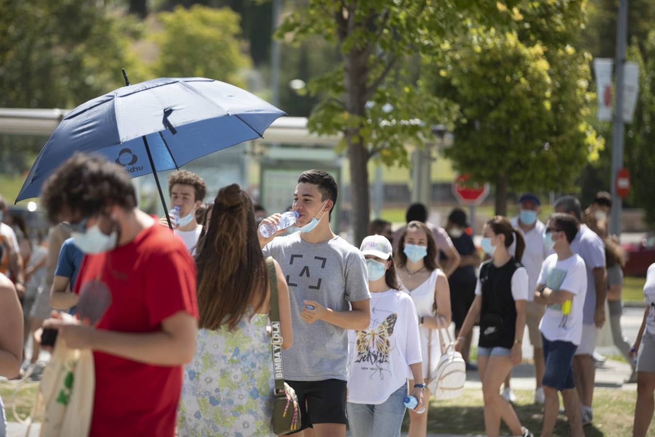 Fotos: Vacunación masiva contra la covid de los jóvenes de entre 17 y 19 años en Valladolid