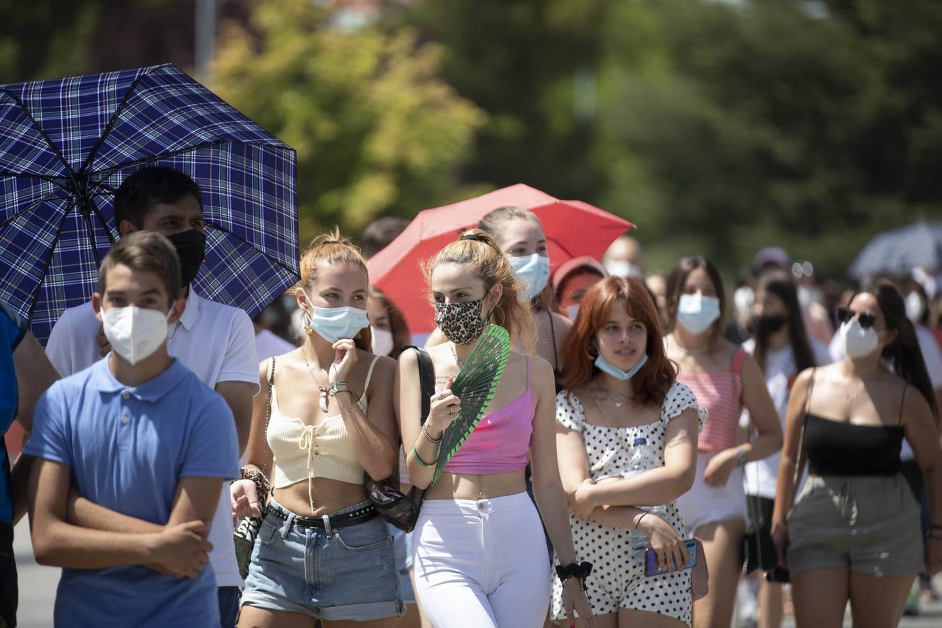 Fotos: Vacunación masiva contra la covid de los jóvenes de entre 17 y 19 años en Valladolid