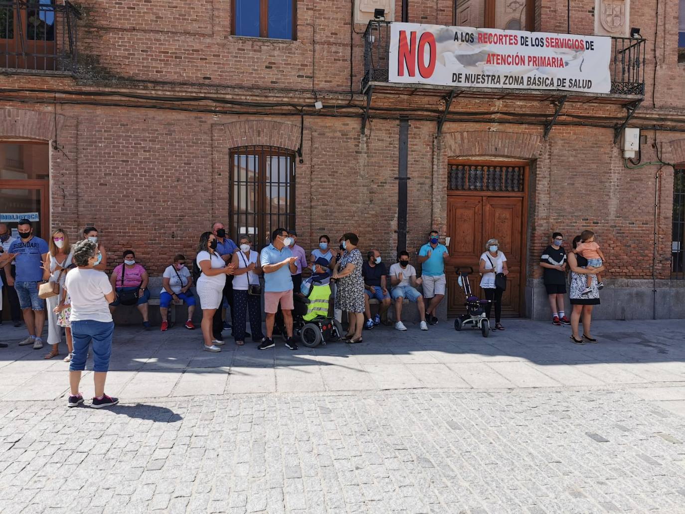 Última concentración de protesta.