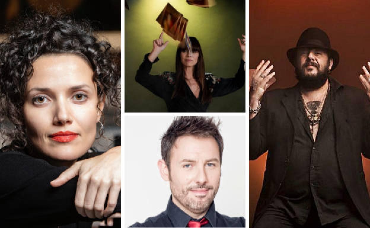 Diferentes imágenes de la oferta cultural de este fin de semana en Valladolid.