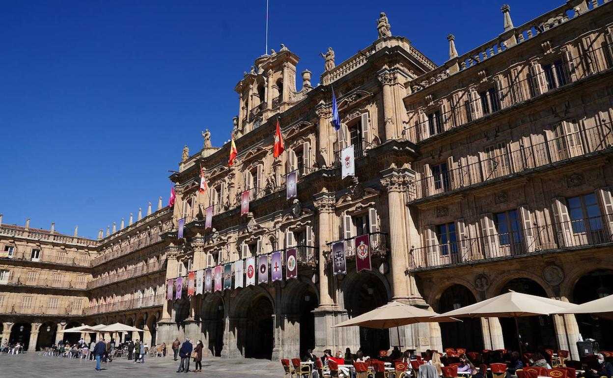 Plaza Mayor de Salamanca. 