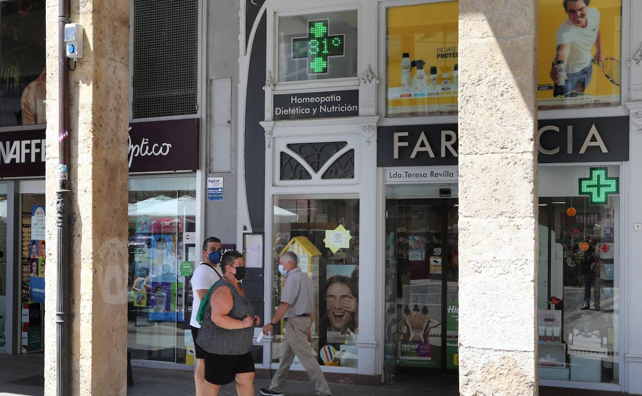 La ola de calor, en Palencia. 