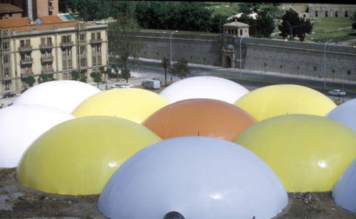 'Cúpulas de los Encuentros', en Pamplona. 