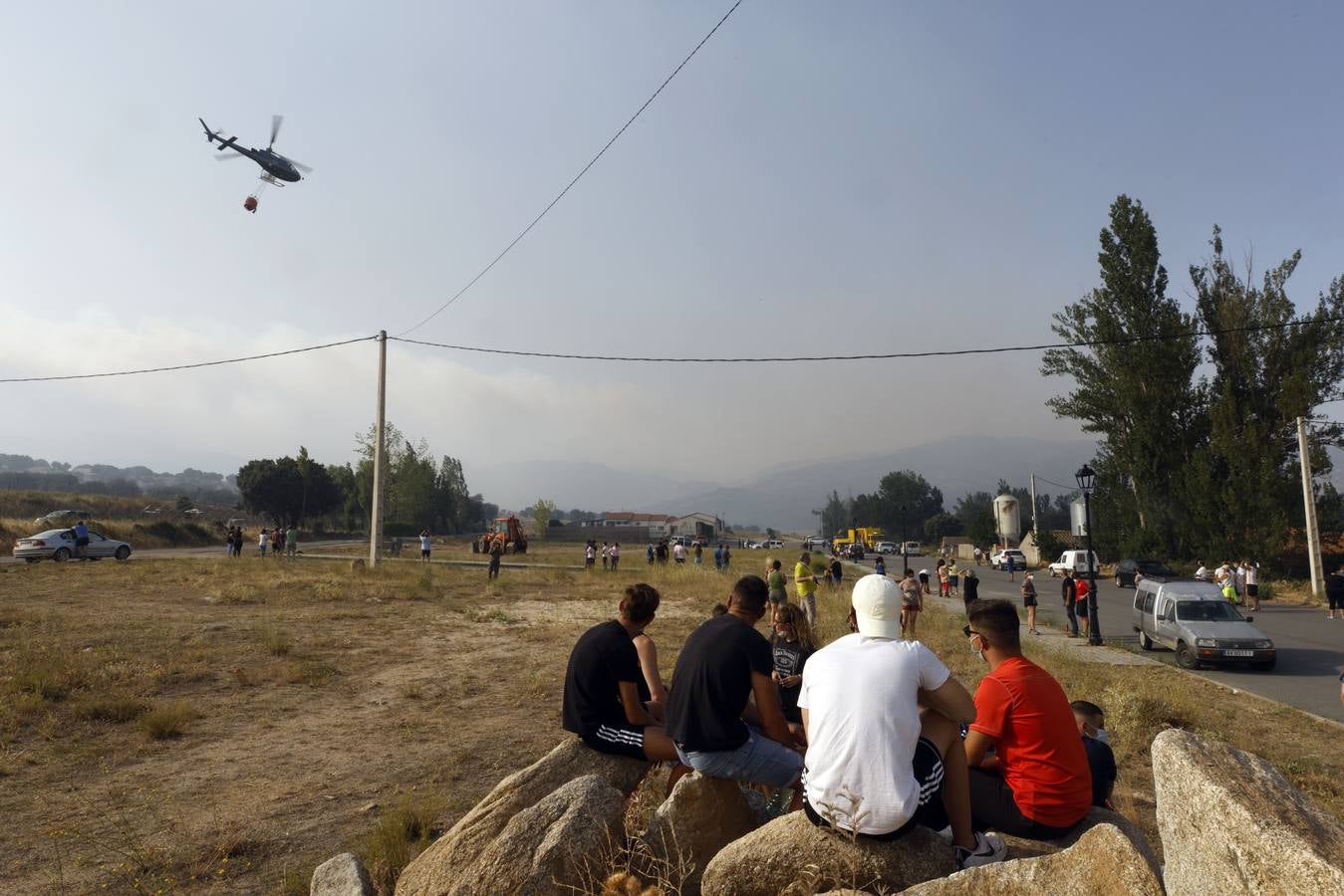 Fotos: El incendio forestal de Navalacruz obliga a desalojar varios pueblos de Ávila