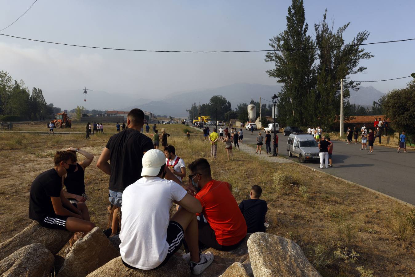Fotos: El incendio forestal de Navalacruz obliga a desalojar varios pueblos de Ávila