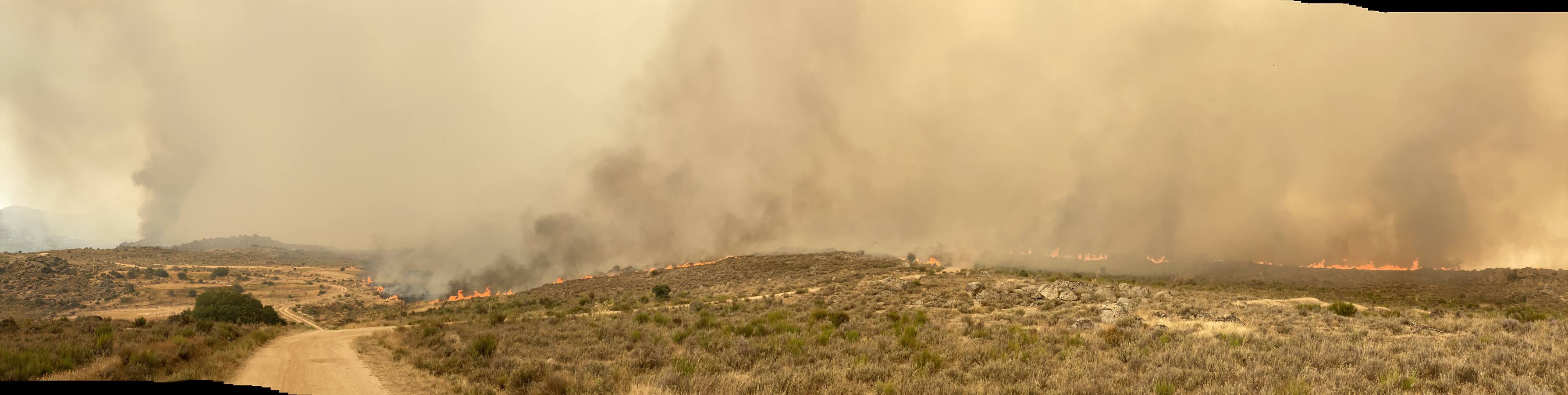 Fotos: El incendio forestal de Navalacruz obliga a desalojar varios pueblos de Ávila