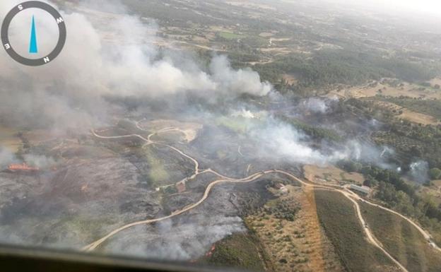 Baja a nivel 0 y se da por controlado el incendio de El Raso