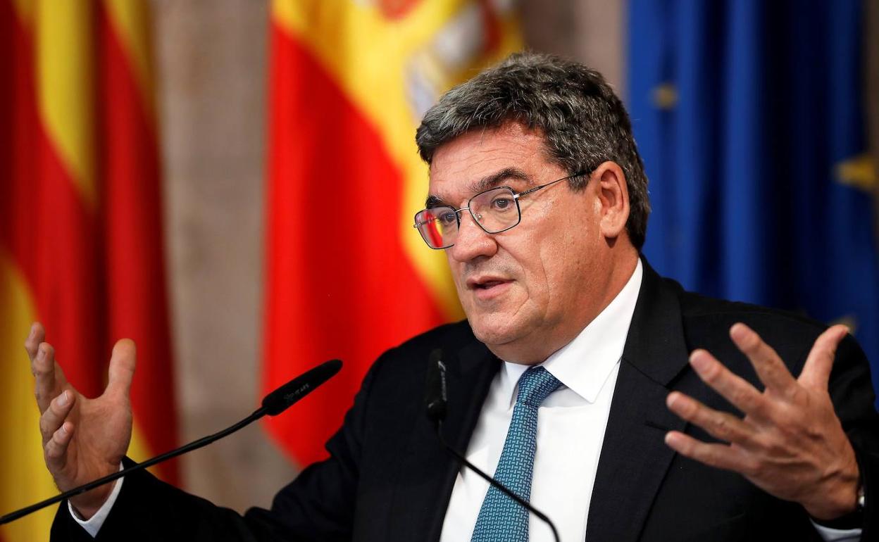 El ministro de Inclusión, Seguridad Social y Migraciones, José Luis Escrivá.