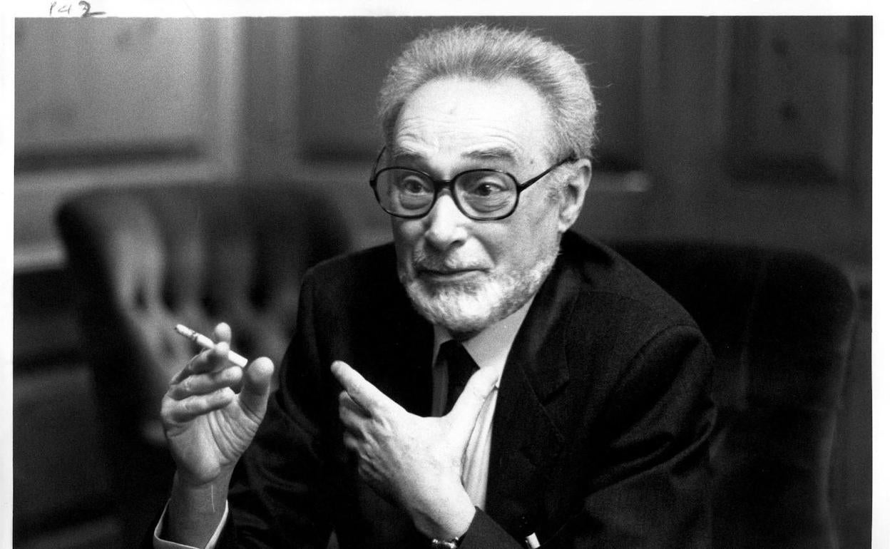 El escritor italiano Primo Levi.