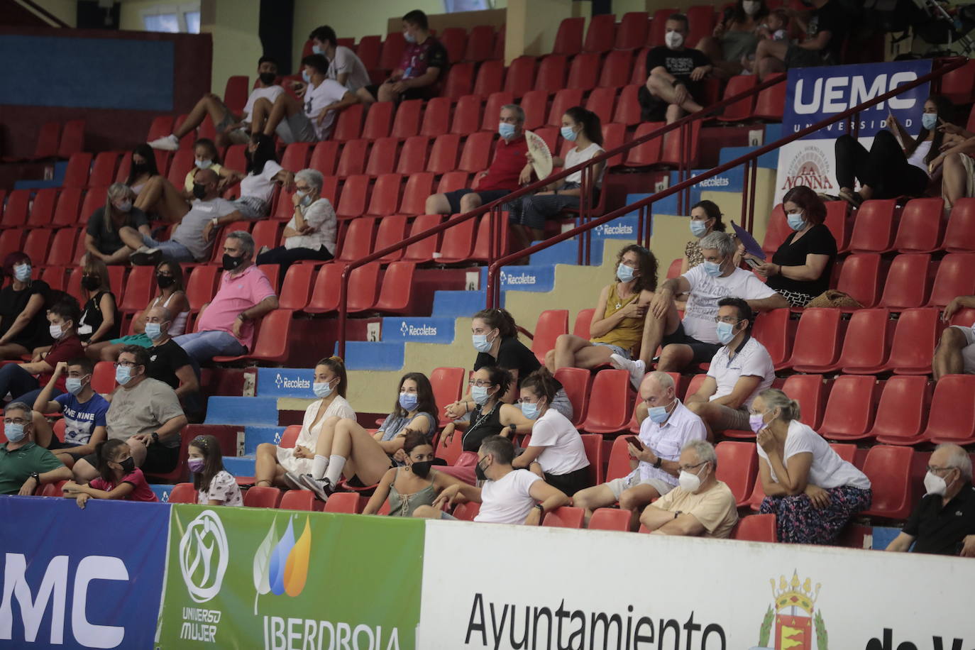 El partido entre el Caja Rural Aula Valladolid en la final de la SummerBAG.