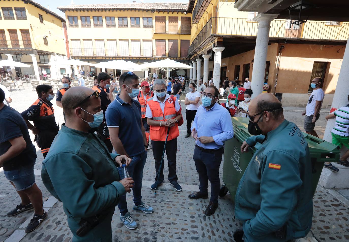 Fotos: Segunda batida para intentar encontrar al anciano desaparecido en Tordesillas