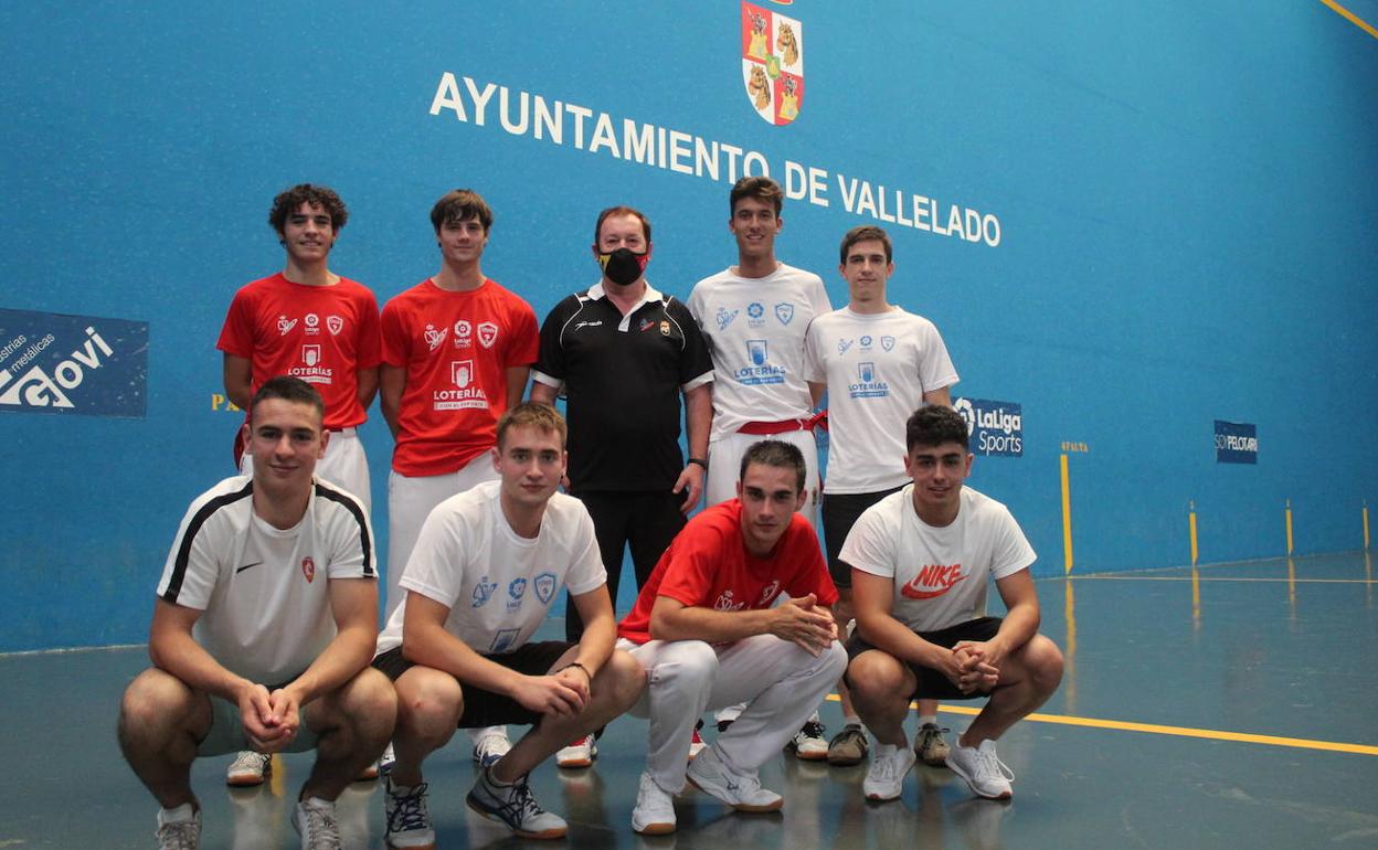 Los representantes del equipo español en el campeonato. 