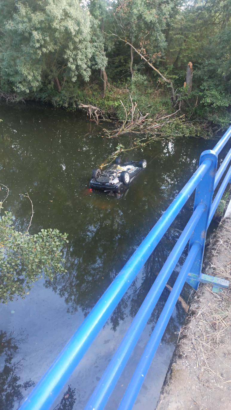 Rescate en el río Nela.