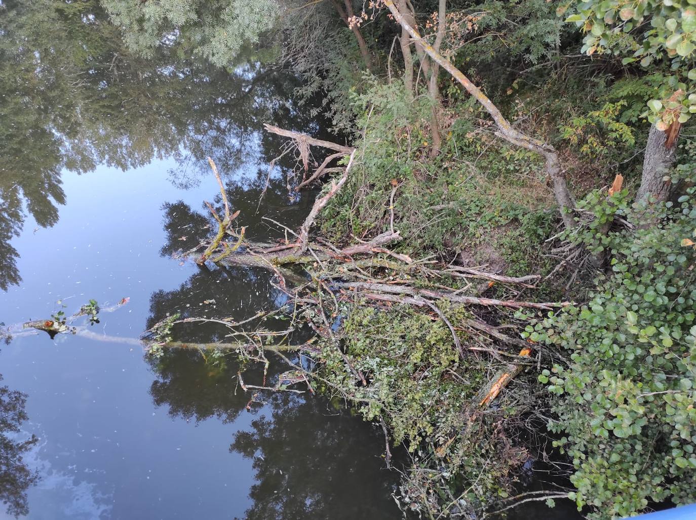 Rescate en el río Nela.