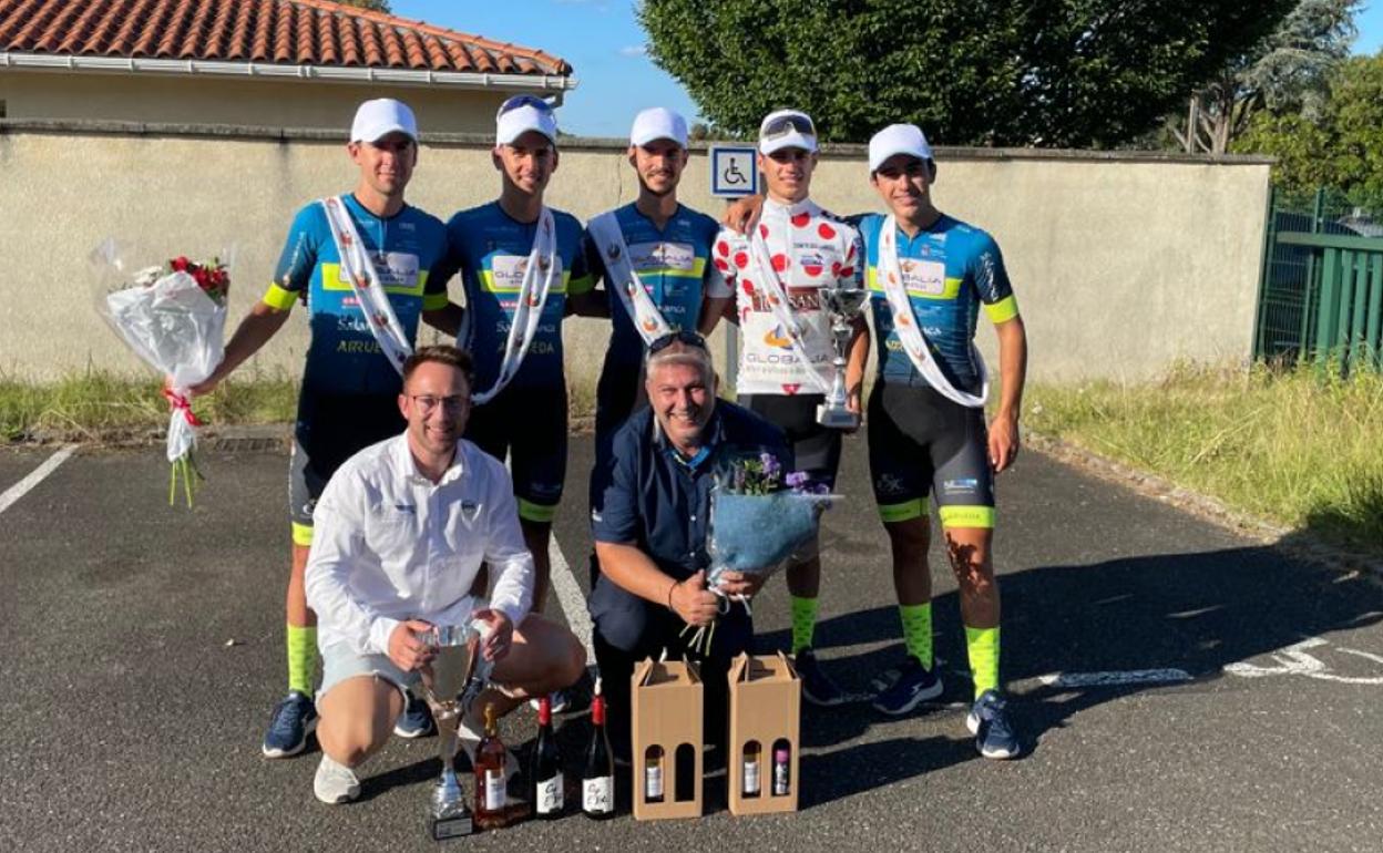 El Globalia Salamanca ECS brilla en el Tour des Landes en Francia