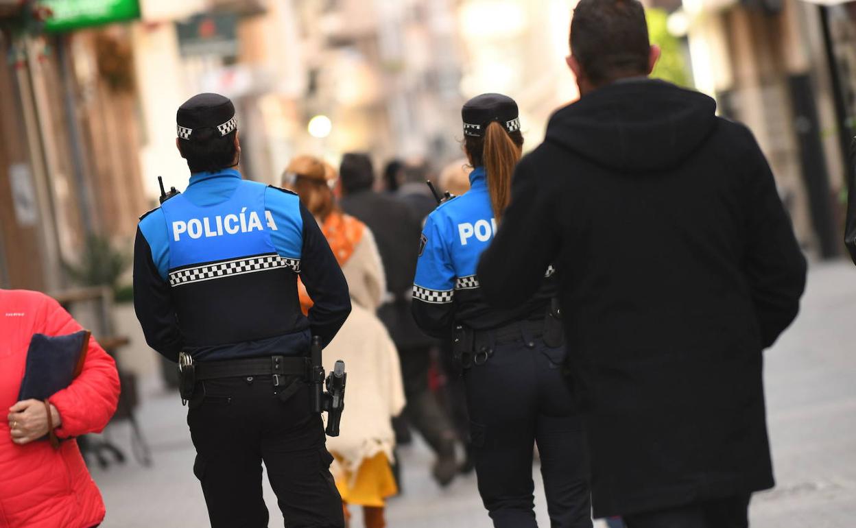 Agentes de la Policía Municipal en una imagen de archivo.