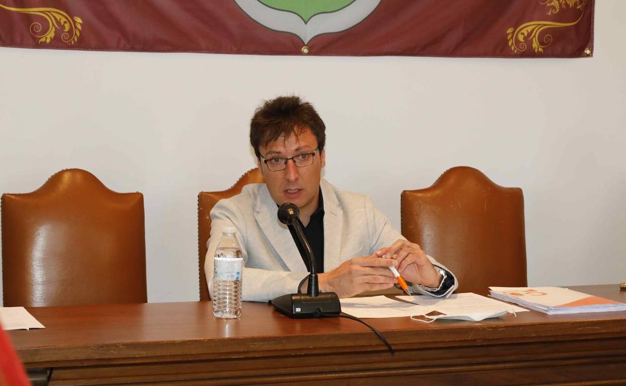 Tomás Veganzones, concejal de Ciudadanos en el Ayuntamiento de Peñafiel. 