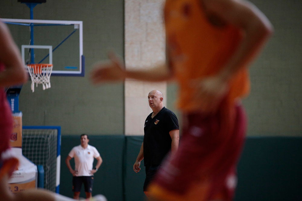 El Aquimisa ya entrena en el pabellón de Carbajosa de la Sagrada 