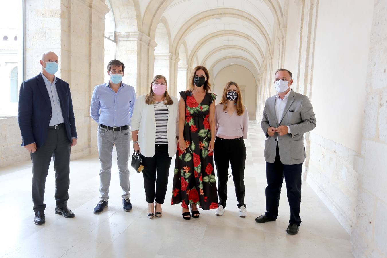 Fotos: Grabación del desfile de la diseñadora vallisoletana Esther Noriega en el Museo Patio Herreriano de Valladolid