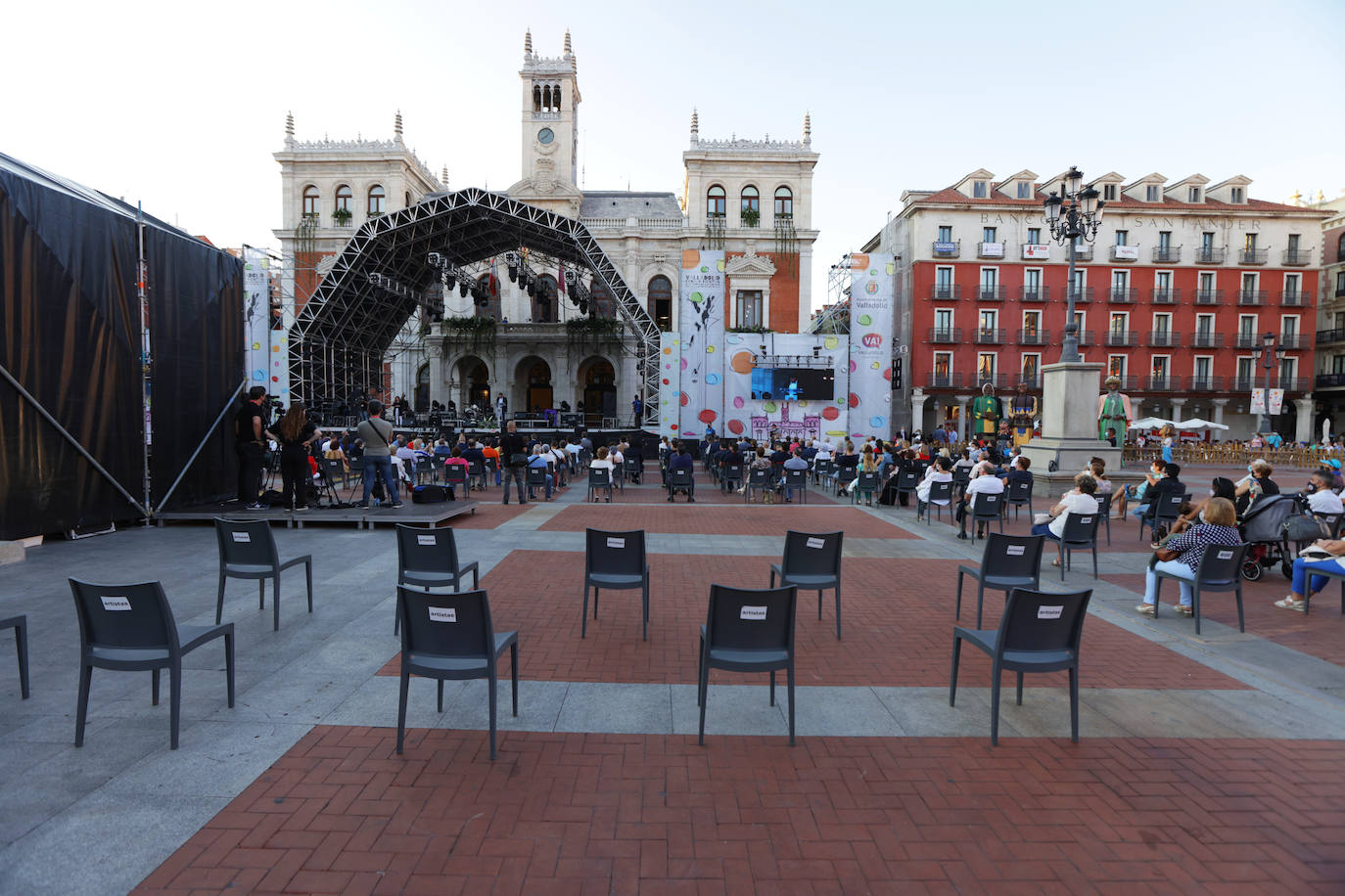 Fotos: Pregón de las Fiestas de Valladolid 2021