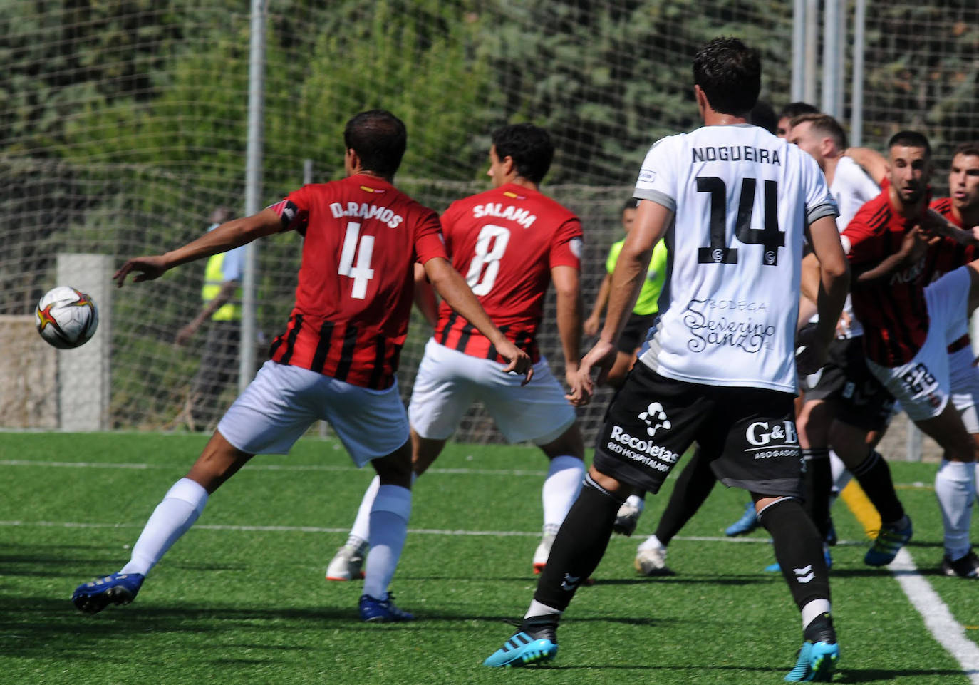 Partido de la Segunda Federación entre Adarve y Gimnastica Segoviana 