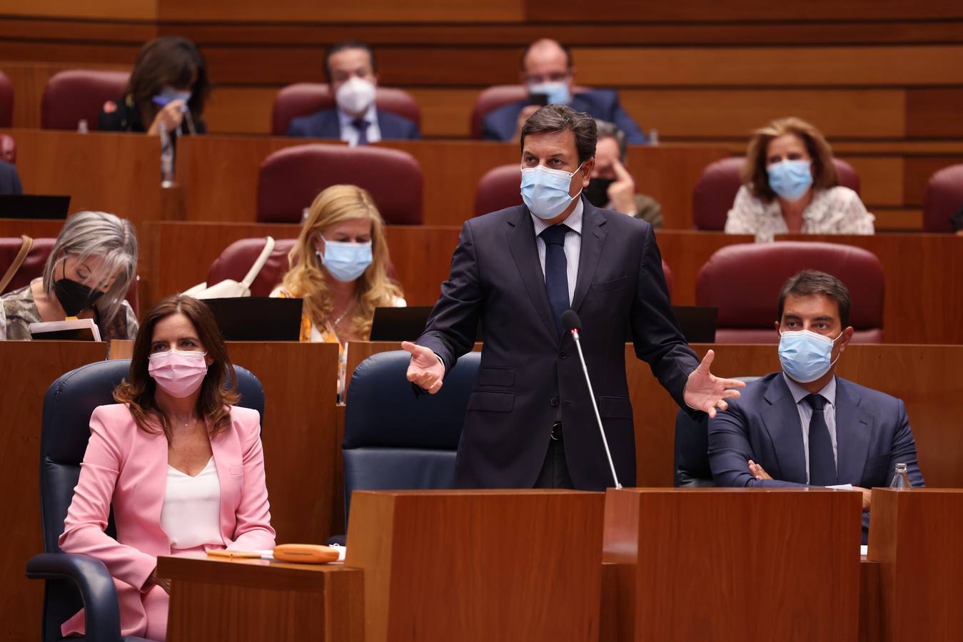 Fotos: Primer pleno en las Cortes de Castilla y León del curso político 2021-2022