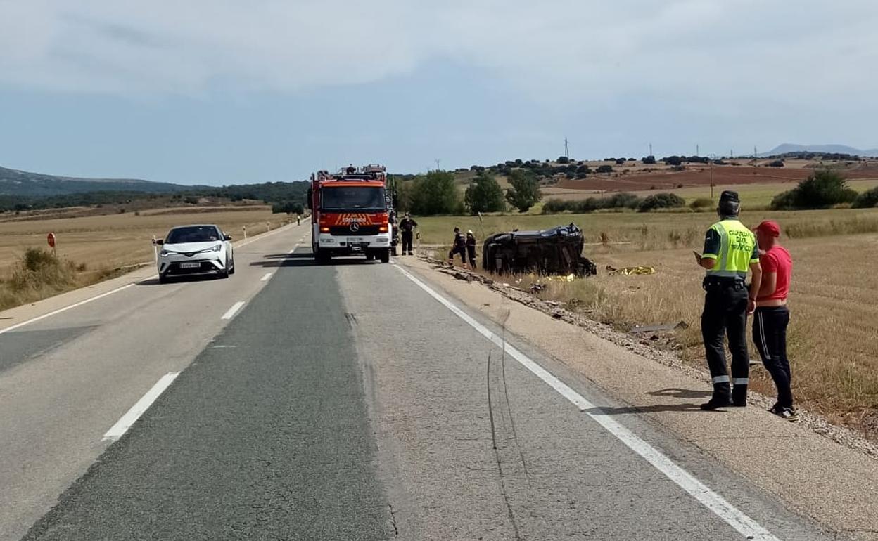 Imagen del lugar del accidente.