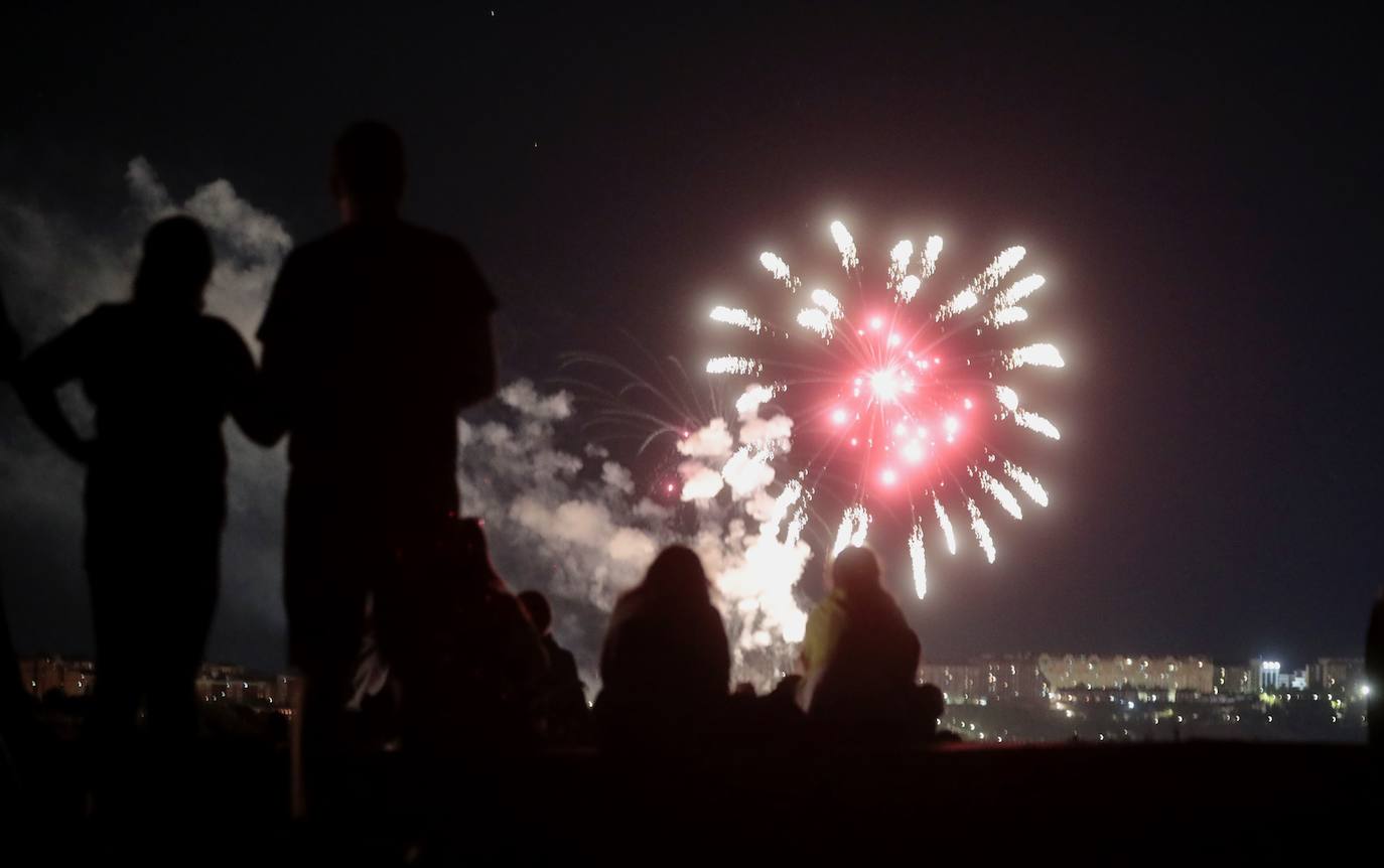 Fotos: Fuegos artificiales del martes 7 de septiembre en las Fiestas de Valladolid