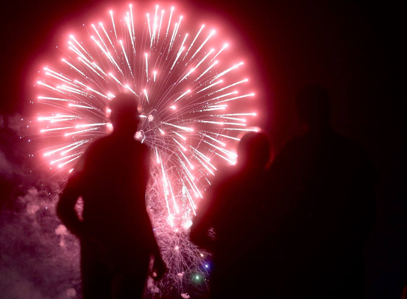 Fotos: Fuegos artificiales del martes 7 de septiembre en las Fiestas de Valladolid