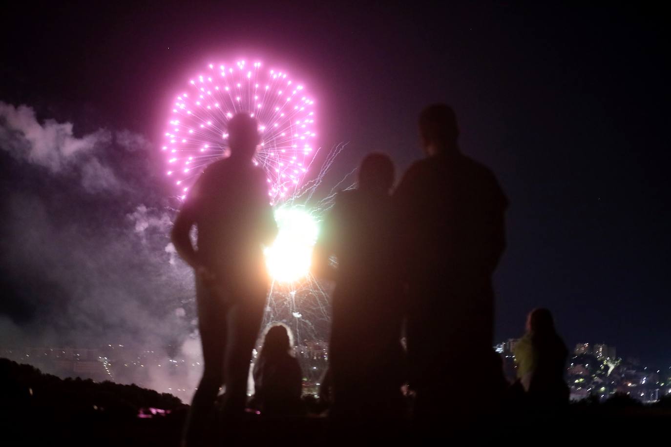 Fotos: Fuegos artificiales del martes 7 de septiembre en las Fiestas de Valladolid