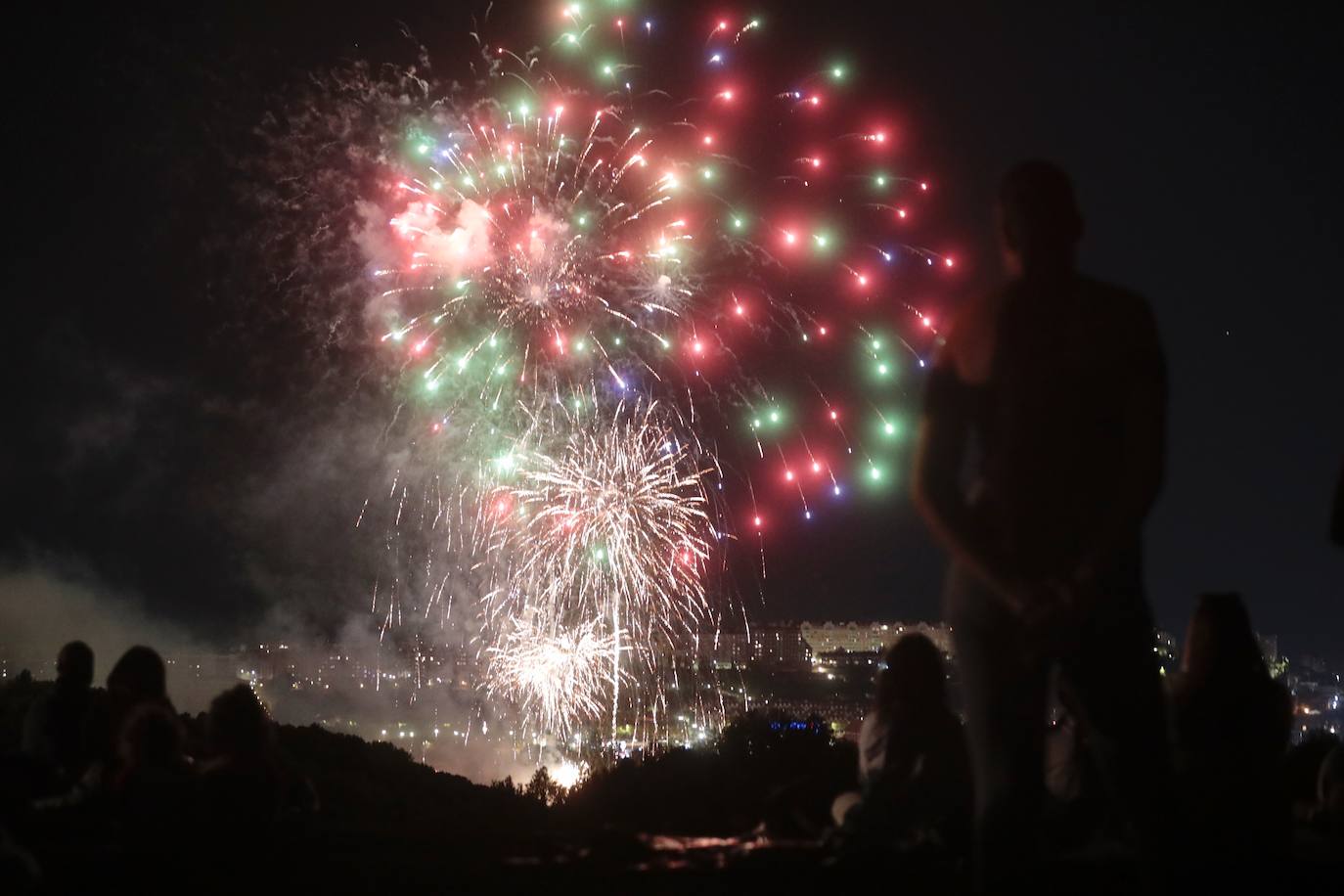 Fotos: Fuegos artificiales del martes 7 de septiembre en las Fiestas de Valladolid