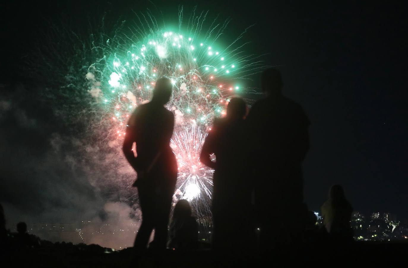 Fotos: Fuegos artificiales del martes 7 de septiembre en las Fiestas de Valladolid