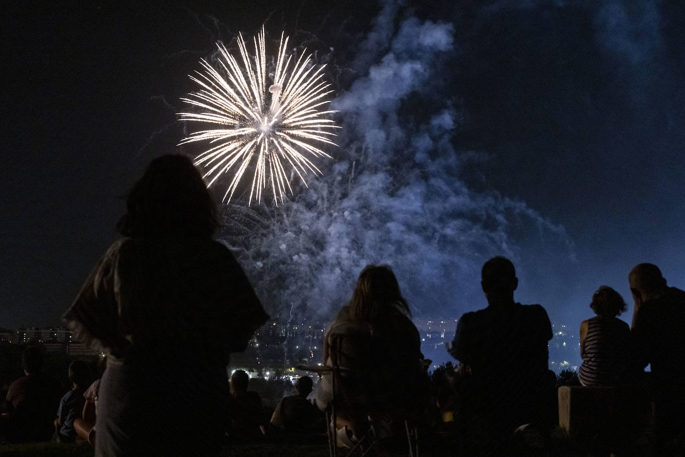 Fotos: Fuegos artificiales en el lunes de Fiestas de Valladolid