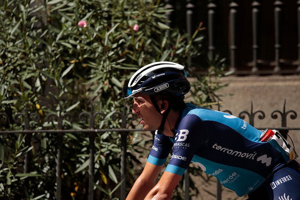 Etapa y maillot amarillo para Vinicius en la última etapa de la Vuelta a Salamanca