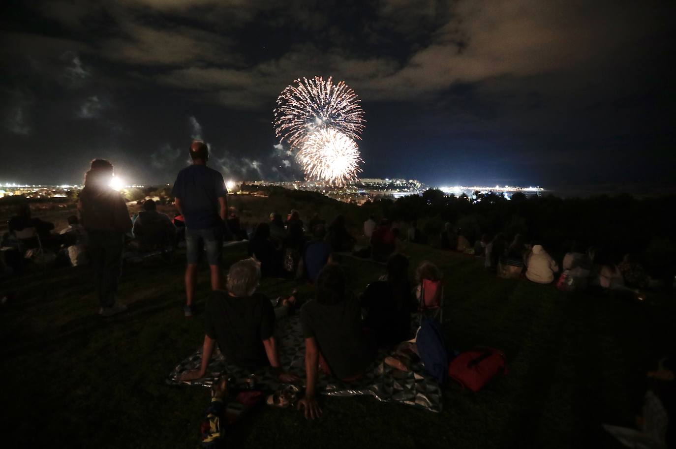 Fotos: Fuegos artificiales del miércoles 8 de septiembre en Valladolid