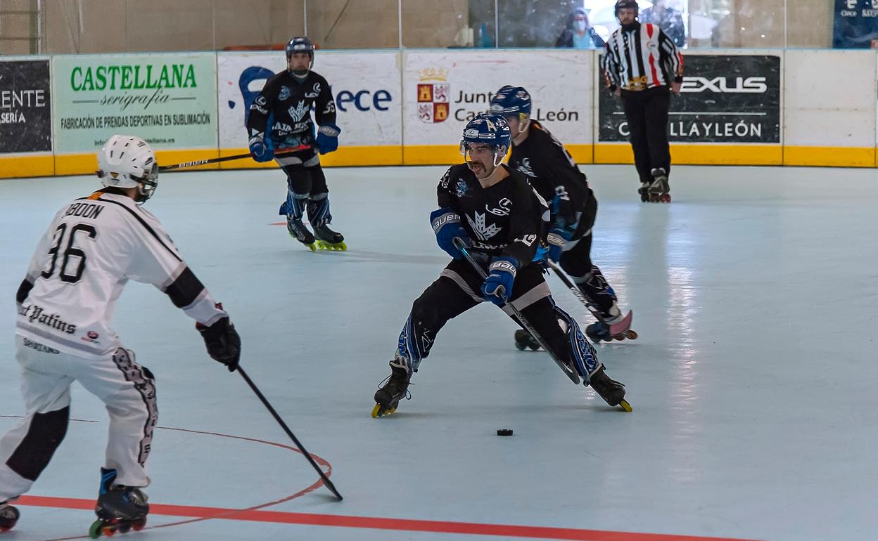 Olmo Ercilla con la pastilla inicia u n pase