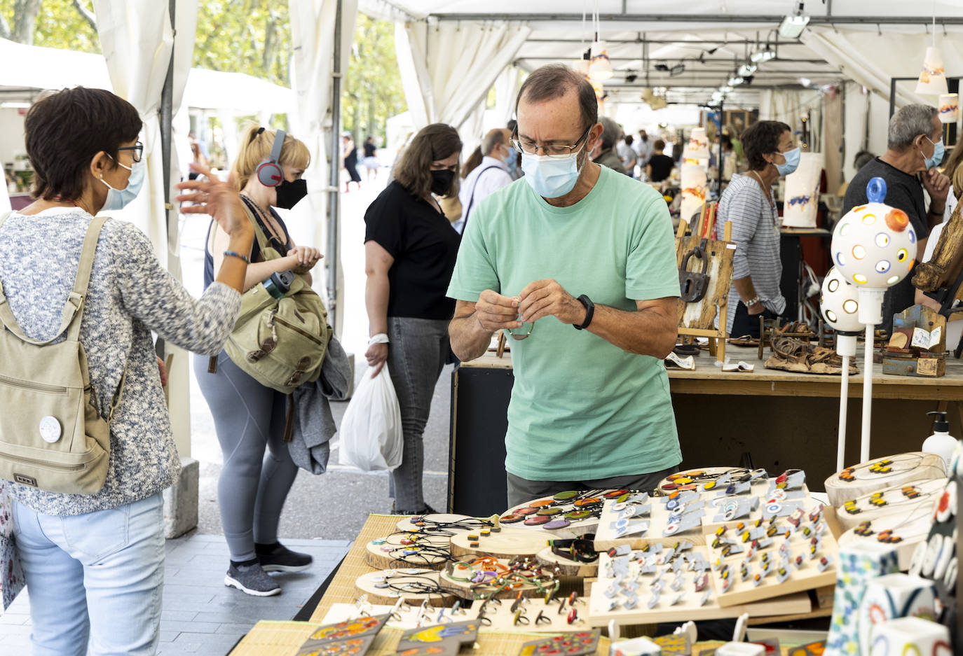 Fotos: Feria de artesanía en Recoletos