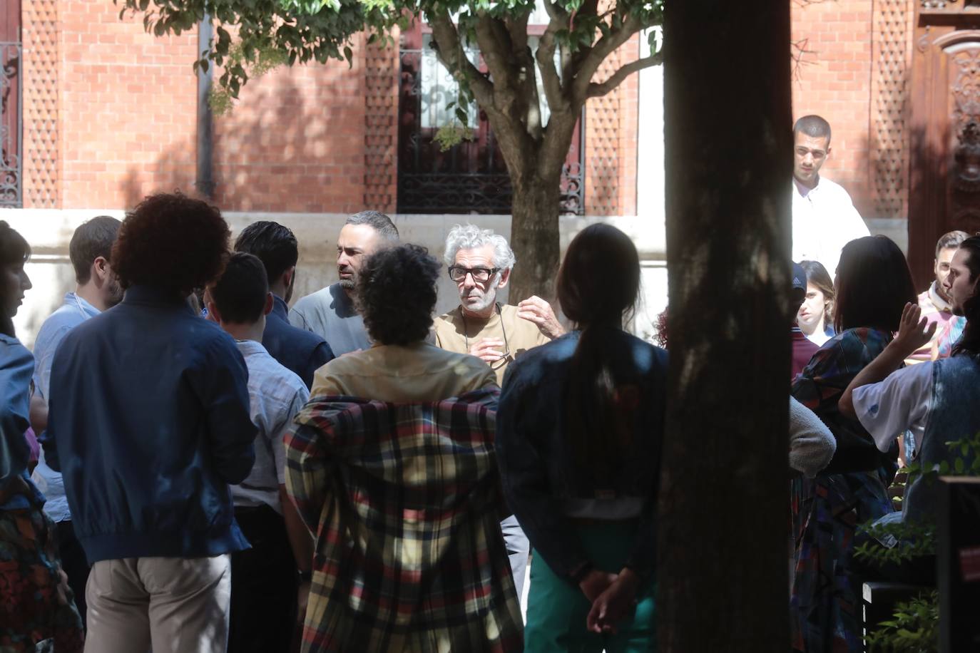 Momentos del rodaje del musica 'Voy a pasármelo bien'