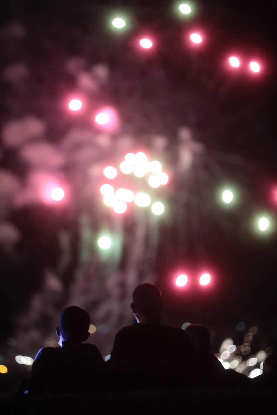 Fotos: Fuegos artificiales de las Fiestas de Valladolid del viernes 10