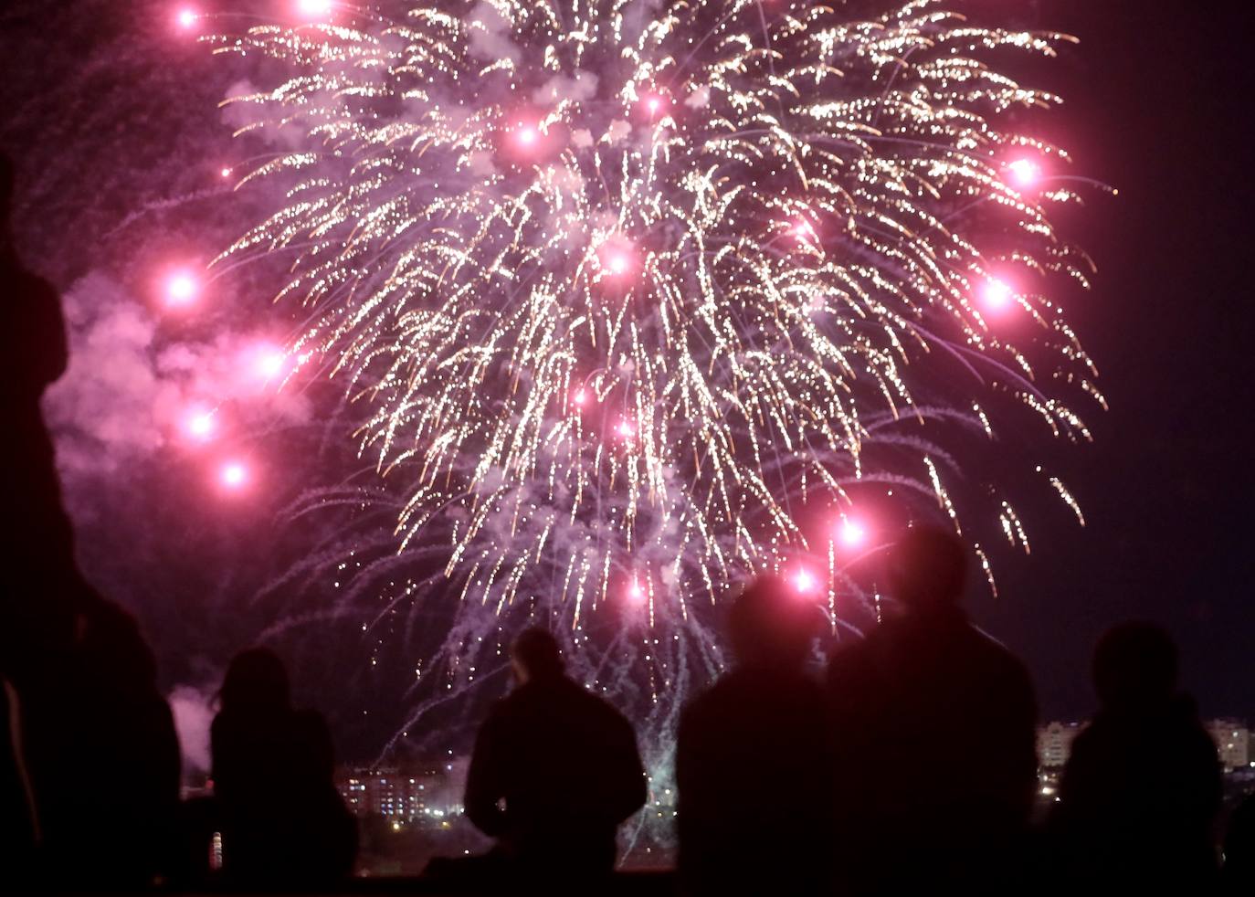 Fotos: Fuegos artificiales de las Fiestas de Valladolid del viernes 10