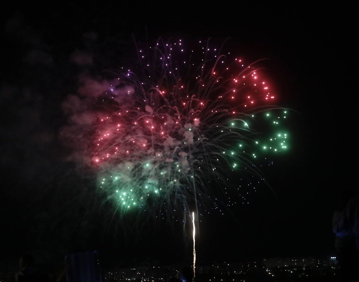 Fotos: Fuegos artificiales de las Fiestas de Valladolid del viernes 10