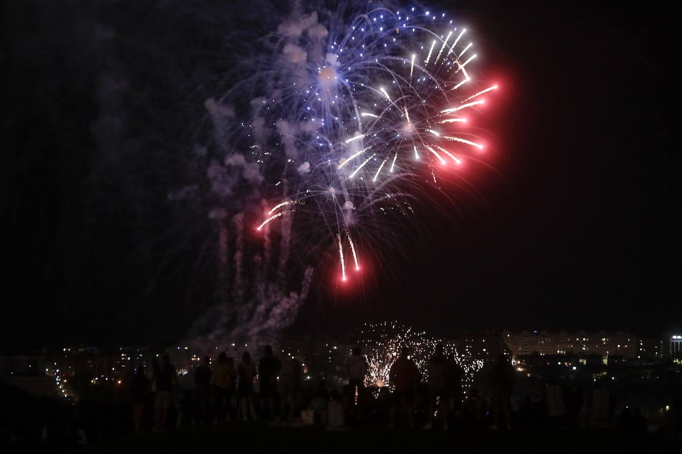 Fotos: Fuegos artificiales de las Fiestas de Valladolid del viernes 10