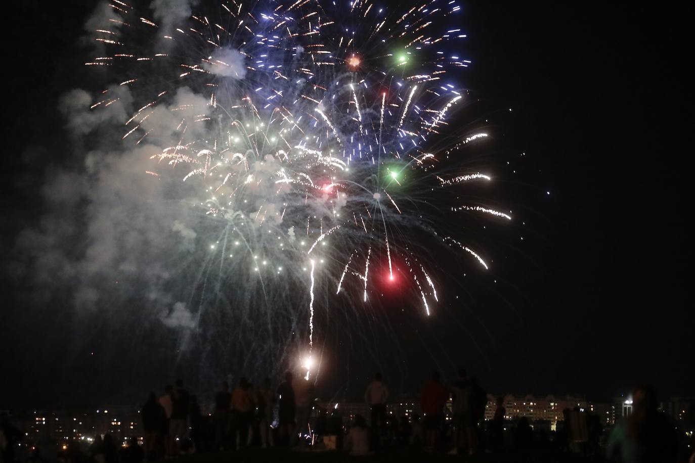 Fotos: Fuegos artificiales de las Fiestas de Valladolid del viernes 10